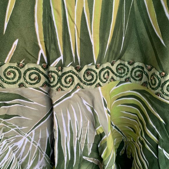 Ku De Ta Tropical Dress Womens Size small Green Small. - Picture 8 of 16